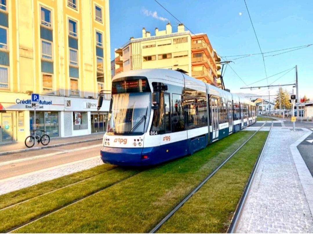 Apart 5 Personnes, 1Min Gare D'Annemasse, Geneve 5Km Daire Dış mekan fotoğraf