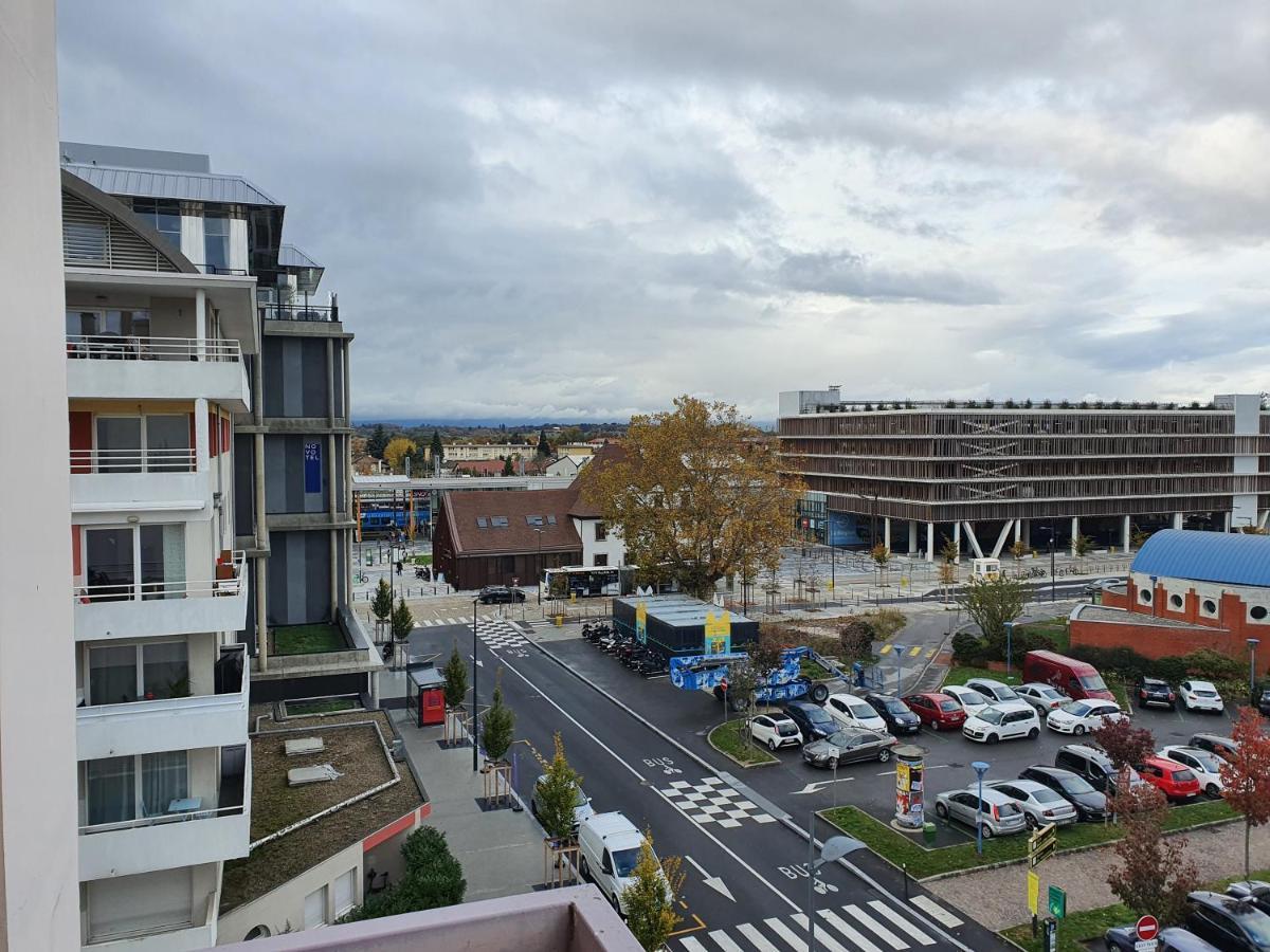 Apart 5 Personnes, 1Min Gare D'Annemasse, Geneve 5Km Daire Dış mekan fotoğraf