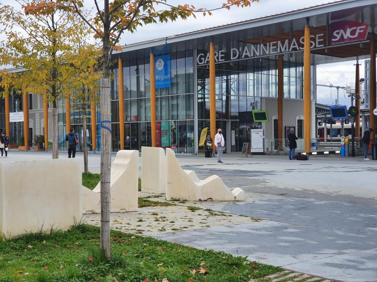 Apart 5 Personnes, 1Min Gare D'Annemasse, Geneve 5Km Dış mekan fotoğraf